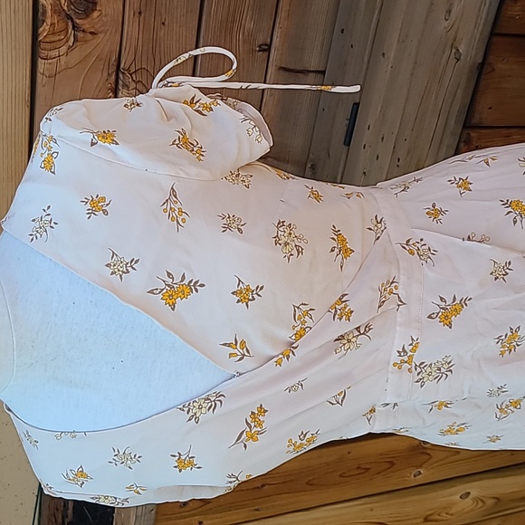 Madewell silk floral wrap maxi dress - Picture 4 of 14